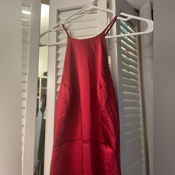 Lulu's Burgundy Maxi Dress - Picture 3 of 11